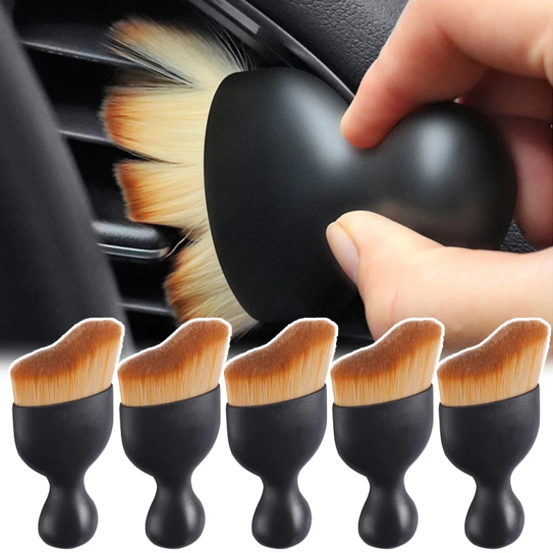 

Car Air Conditioner Air Outlet Cleaning Brush 1/3/5Pcs Car Dust Removal Brush Interior Cleaning Tools Car Detailing Accessories
