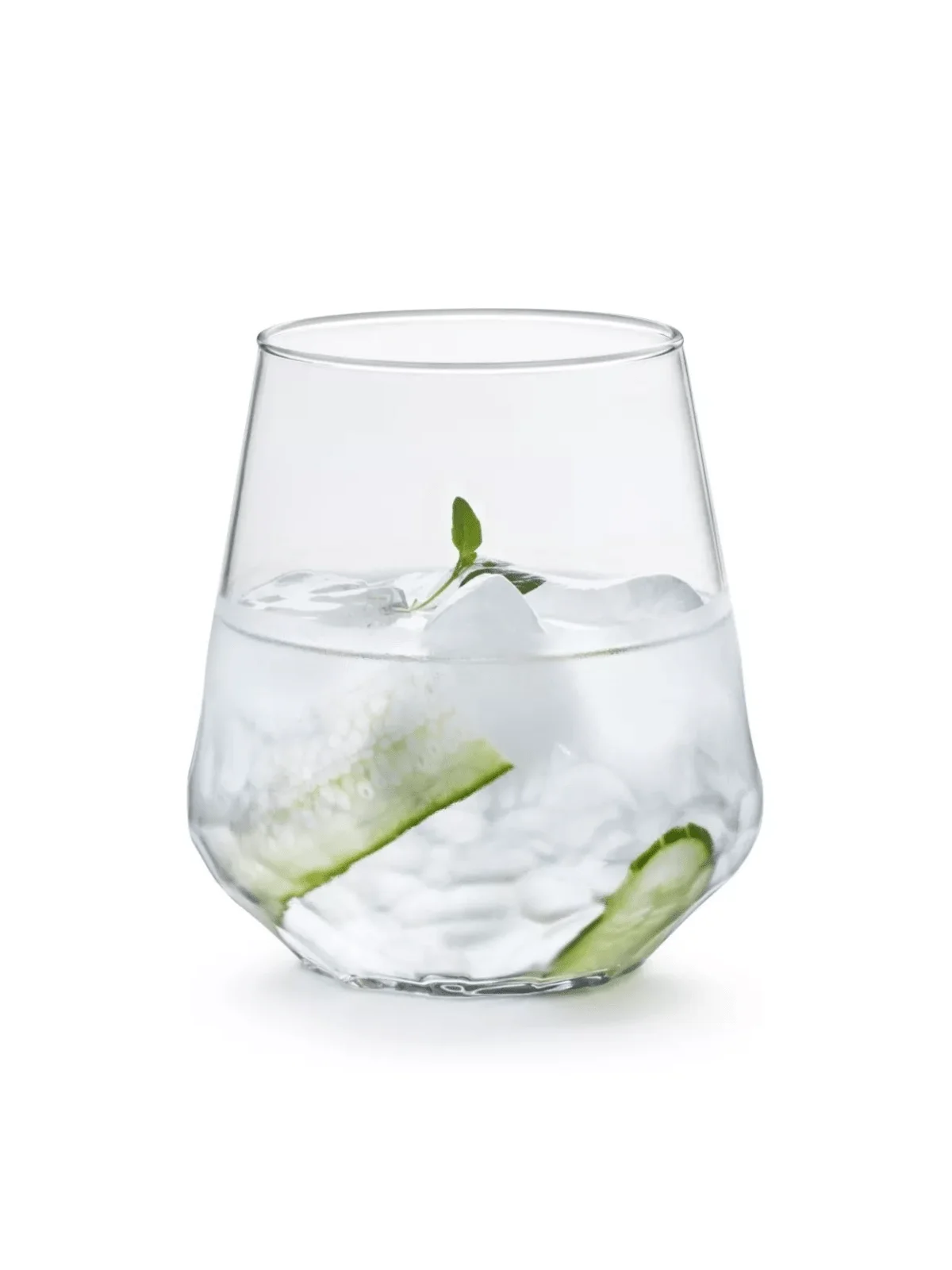 Glacier Juego De 6 Vasos De Vidrio Soplado Modernos