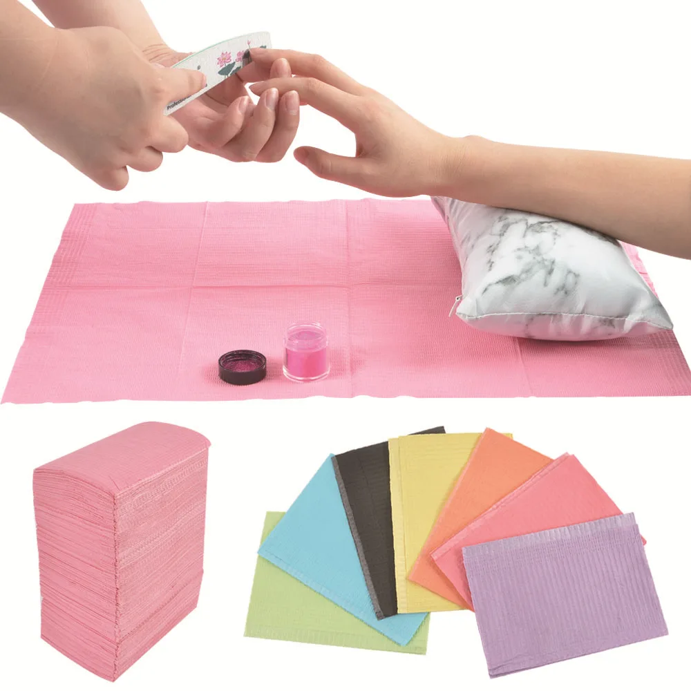 

20pcs Disposable Clean Pad Mat Waterproof Paper Tablecloths Double Layer Sheets Tattoo Accessories Napkin Covers