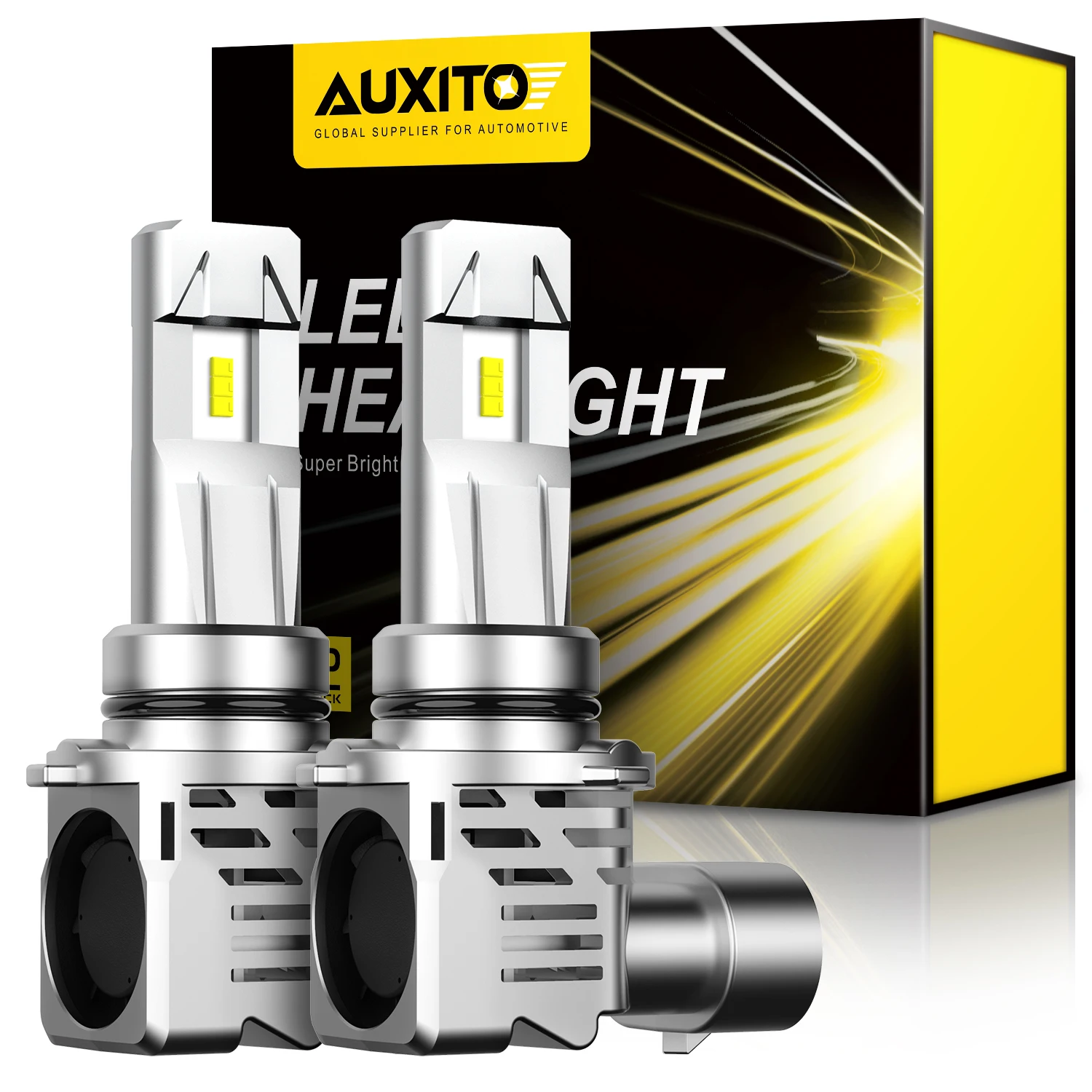 AUXITO 9006 HB4 LED Headlight For Car 60W 9005 H4 H8 H9 H11 H13 LED