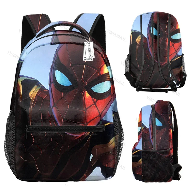 Spider Hero Venom Zaini Mar Zaino Mochila De Viaje Per Bambini Studio Cancelleria Avengers Anime Figure Mochila Book Bags