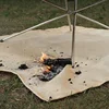 New Outdoor Camping Fireproof Cloth Picnic Barbecue Insulation Mat Flame Retardant High Temperature Fire Blanket Fiberglass Mat 4