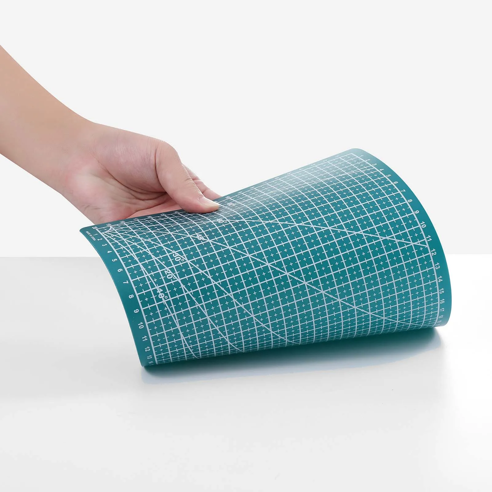 Cutting Mat 2 Pcs Gridded Cut Boards Quilting Multipurpose Engraving Art Mat Double Sided