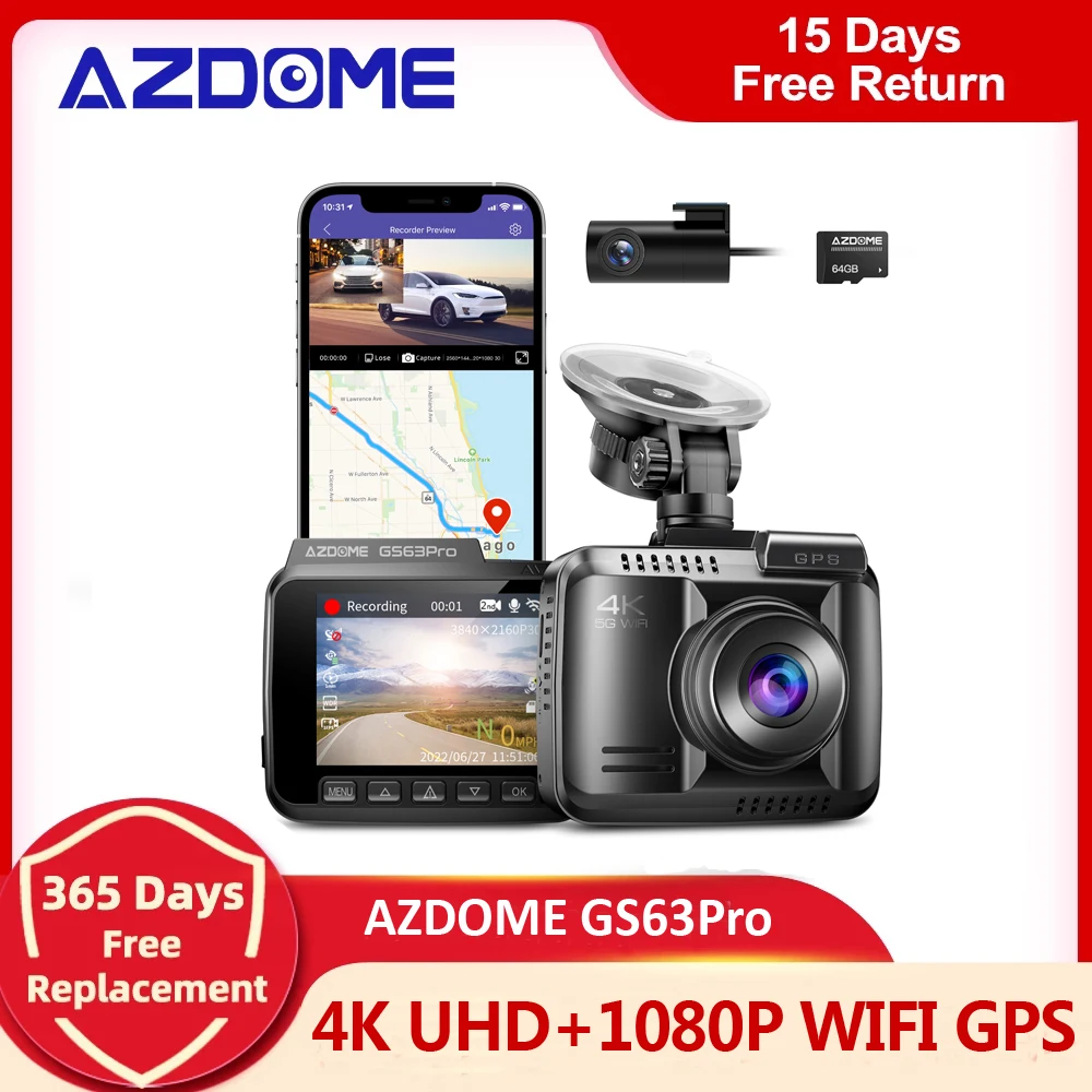 User manual AZDome GS63H (30 pages)