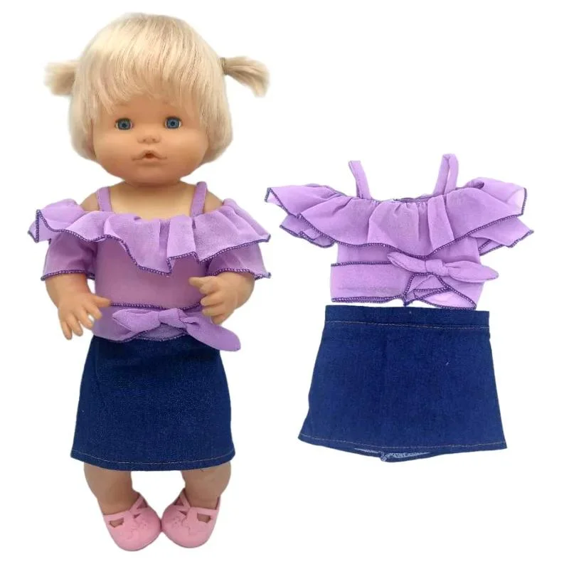 40cm Baby Doll Clothes Color Jackets 16 Inch Nenuco Doll Coat Children Gift Toys Outfits