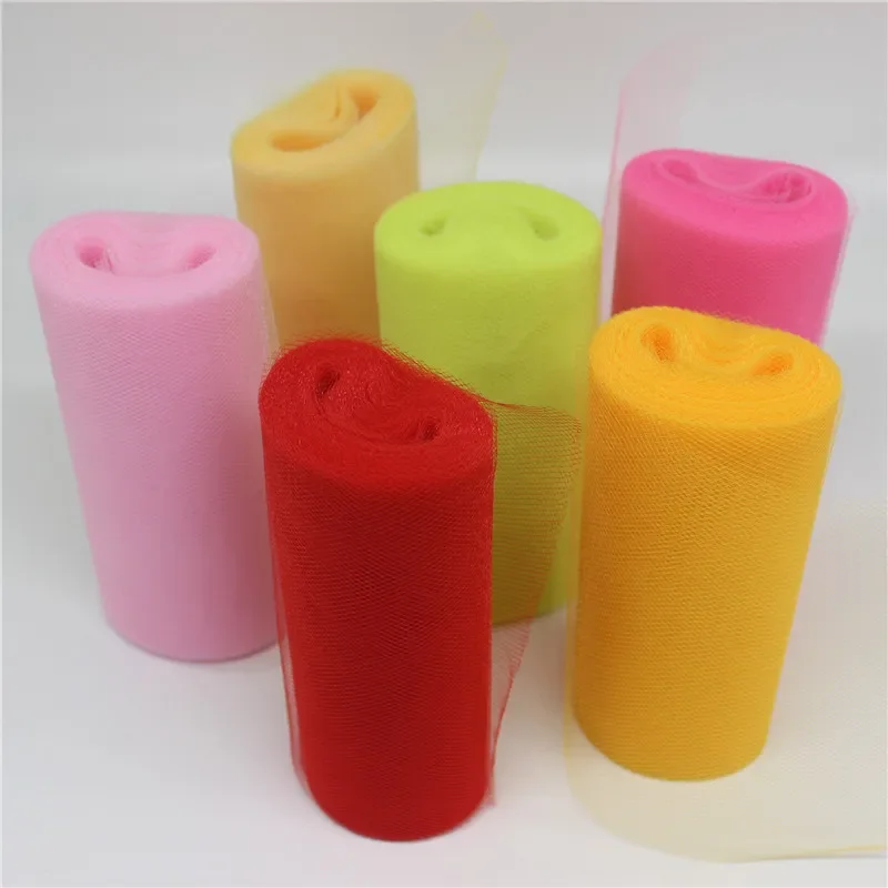 6'' * 25 Yard Tulle Fabric for Wedding DIY Party