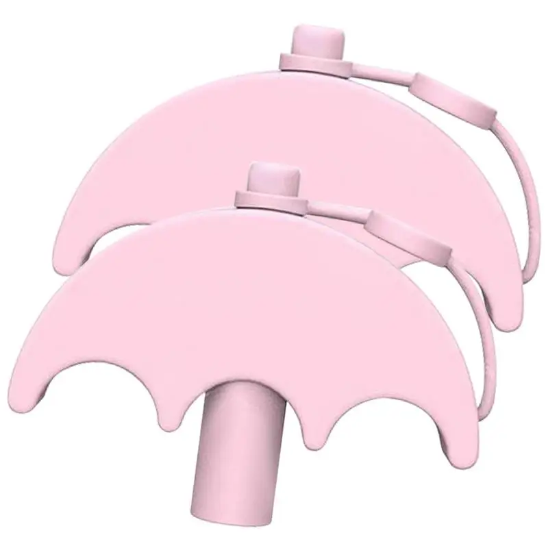 

2 шт., колпачки из силиконовой соломы для защиты от пыли