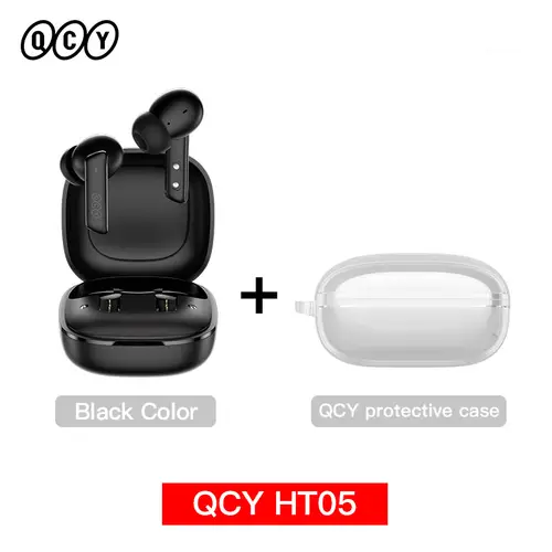 QCY HT05 ANC Wireless Earphone 40dB Noise Cancelling Bluetooth 5.2 Headphone 6 Mic ENC HD Call TWS Earbuds Transparency Mode - Image 18