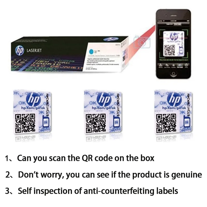 For HP Original 30A Toner Cartridge For HP CF232AM203dn M203dw M227fdw M227sdn Printers Vivid Color Toner Cartridge