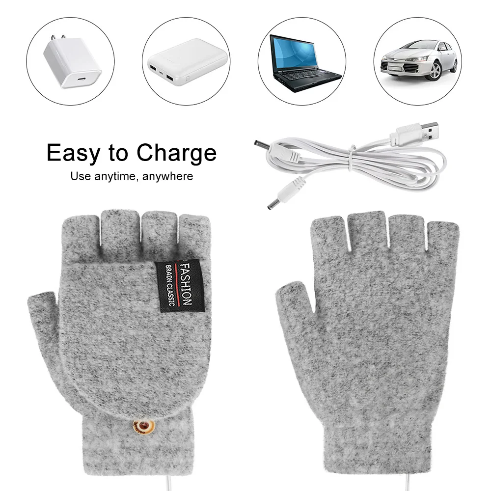 Рисунок 5 - Перчатки с электрическим подогревом и USB