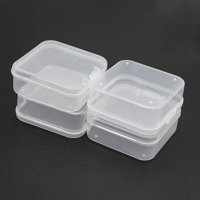 20pcs Small Round Transparent Plastic Box PP Box Product Packaging PP  Storage Collections Container Box Case - AliExpress