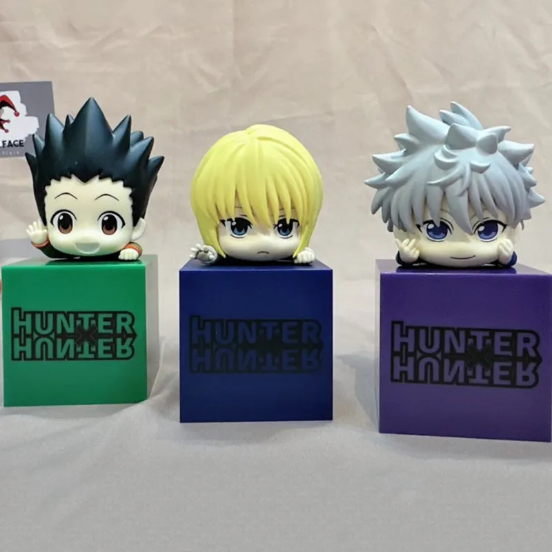 

Anime Hunter X Hunter Figure Gonfreecss Killua Zoldyck Kurapika Action Model Hand Made Toy Peripherals Collection Model For Gift