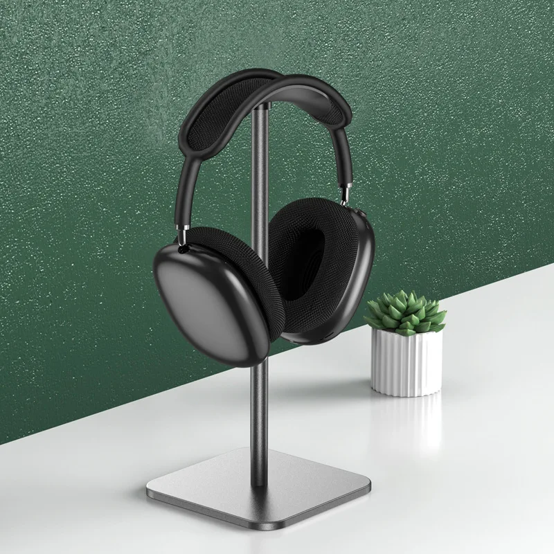 

High-end Aluminum Alloy Household Headphone Stand Hanging Rack Creative Metal Earphone Detachable Storage Headphone Display Rack