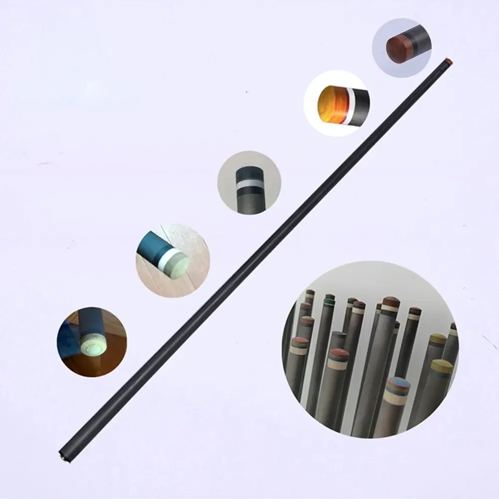 Play/Break/Snooker Cue Shaft Black Technology 100% Carbon Fiber Shaft Of Pool Cue Front Part for Billiard Pro/Conical billiard shaft