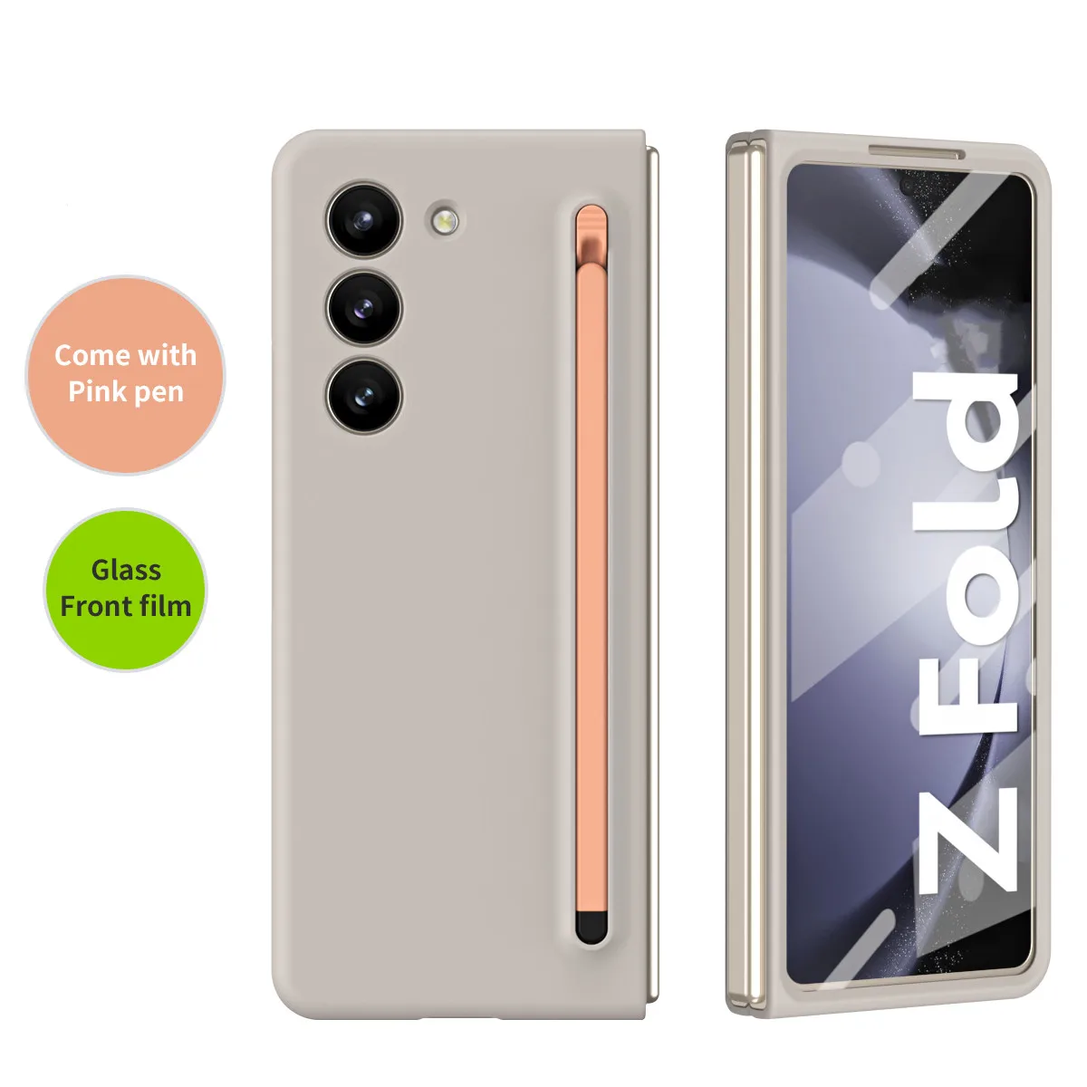 

Складной чехол с S-образной ручкой для samsung Galaxy z fold 5