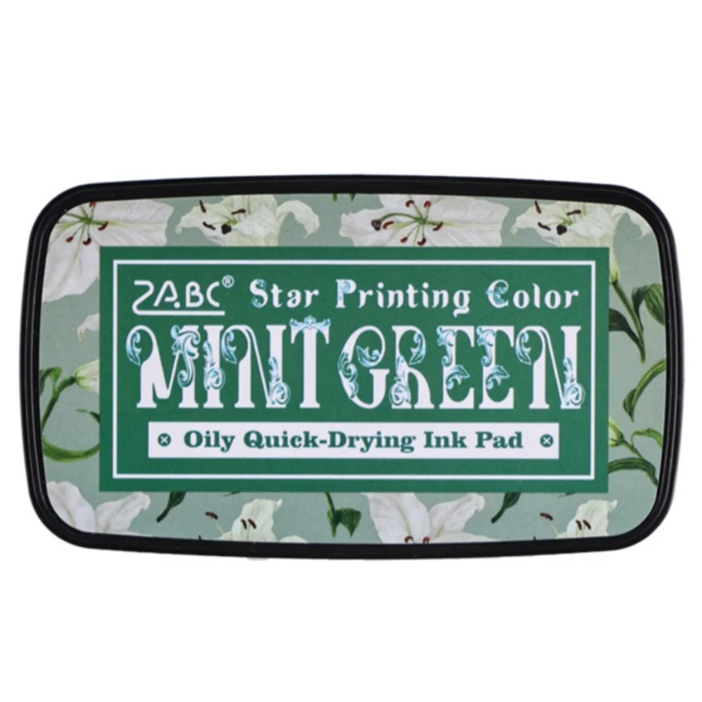 Vibrant Ink Pad for Stamps and Scrapbooking - Easy to Use School Accessory