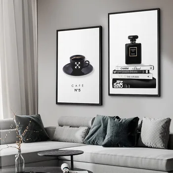 Nordic Luxury Perfume Wall Art Print 3