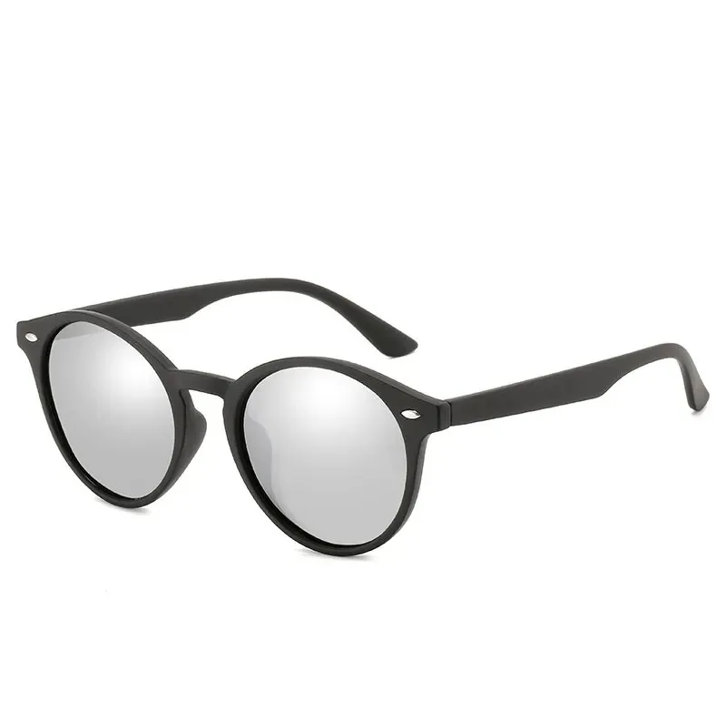 Classic Round Retro Sunglasses Men Women Polarized Vintage Black Driving Sun Glasses Circle Oval Designer Retro Sunglass UV400