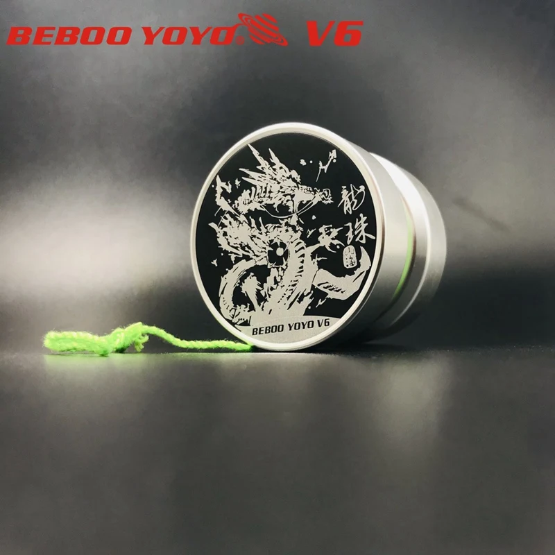 BEBOOYOYO Ball Bearing Beboo Yoyo V6 Alloy Aluminum Yo Yo Metal Professional Yo-Yo Toy 2 for yoyo ball