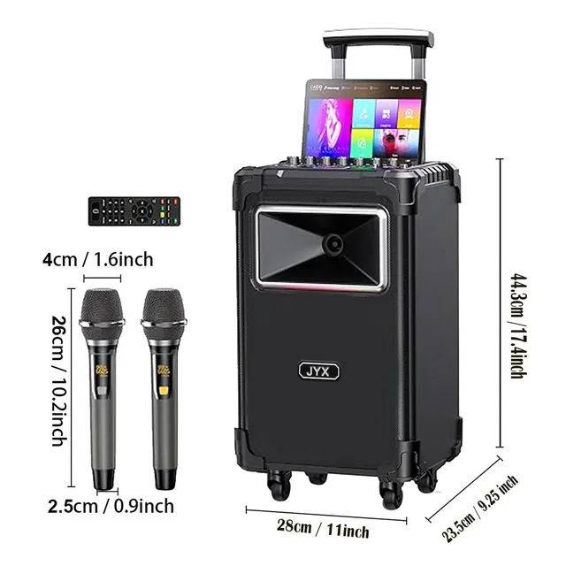 Jyx An20 カラオケマシン、10 インチ (約 25.4 センチメートル