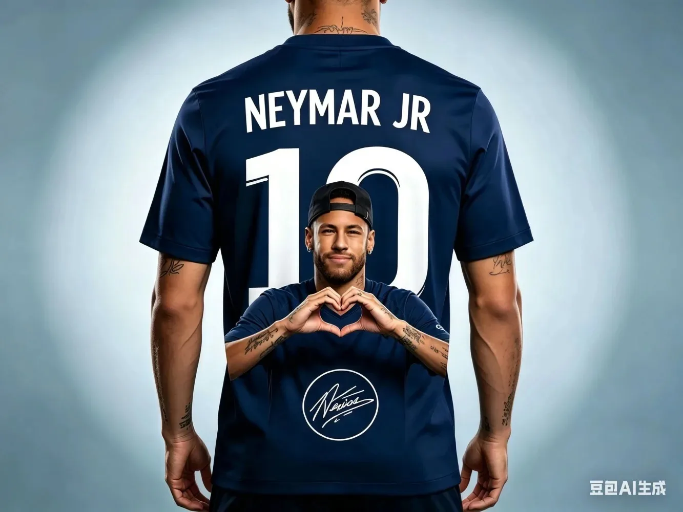 Neymar 3D-gedrucktes, schnell trocknendes, atmungsaktives Fußball-Sport-T-Shirt für Herren und Damen, Outdoor-Vereine, Teams, Fans, Training, passende Familienoutfits