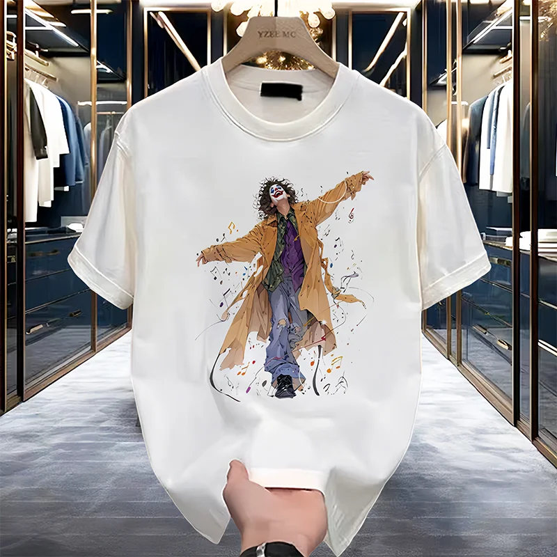 

Summer Fashion Casual Men's 2024 New Patchwork Pullover O-Neck Printing Comfortable All-match Loose Short Sleeve T-Shirts Tops