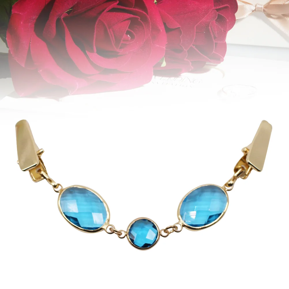 

Fashion Accessory Cardigan Clip Scarf Clips for Scarves Sweater Chain Comfortable to Wear