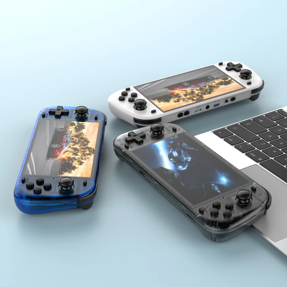 Consola De Juegos Portátil R50S, 19869/25320+ JUEGOS, 23 Emuladores, Pantalla IPS OCA HD De 4 Pulgadas, Sistema Electrónico De Código Abierto, Consola De Juegos Retro 800 X 600 Con Joystick 3D
