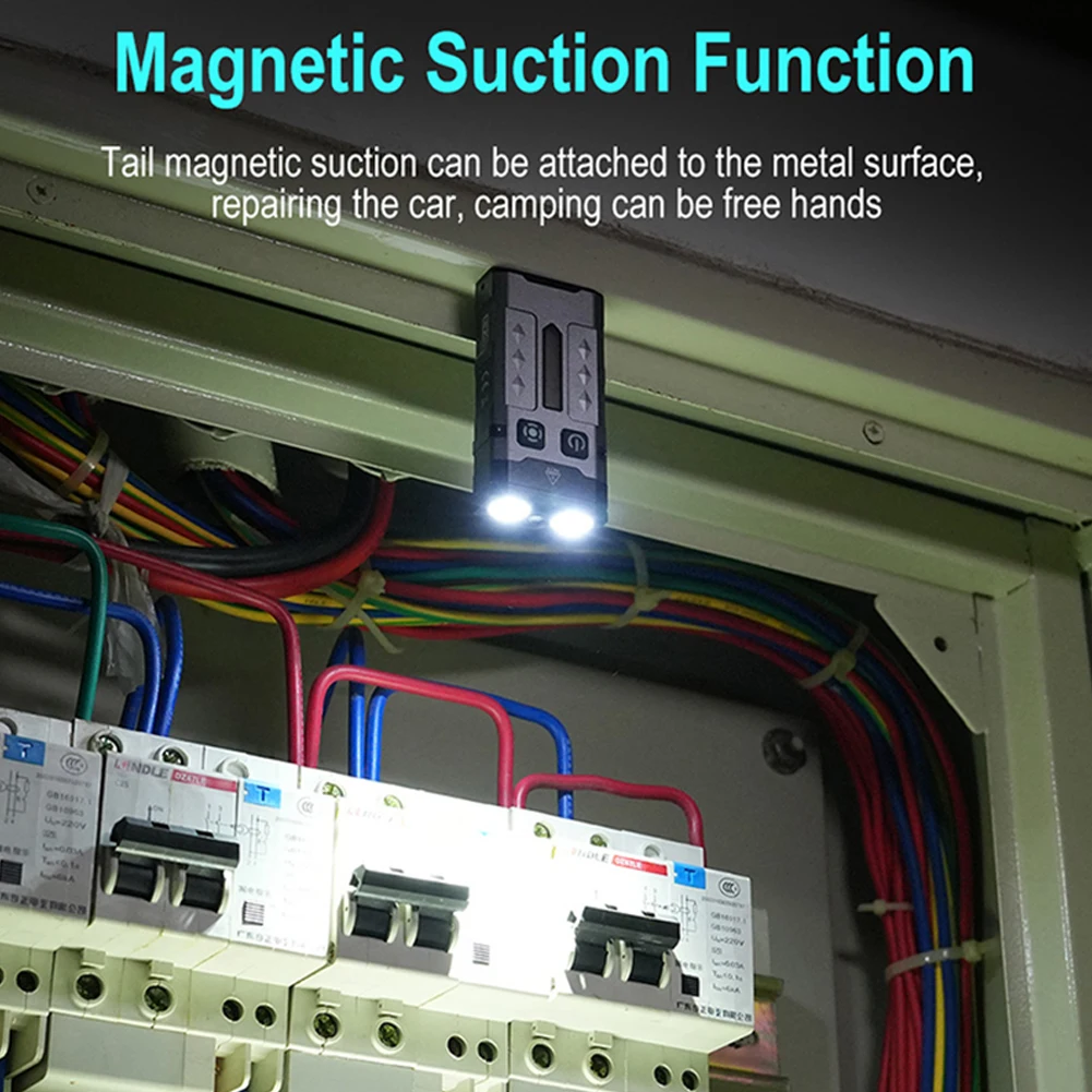 EDC مصباح يدوي فانوس الجيب 1100LM الشعلة القابلة ل...