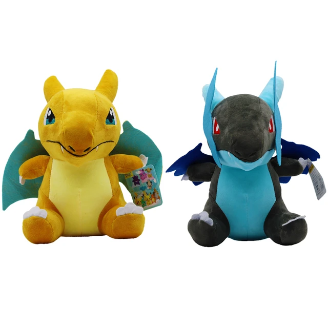 25cm Pokemon Charizard Xy Mega Evolution Plush Toy Kawaii Cartoon Anime  Movie Pokemon Short Stuffed Dolls Toy Birthday Gift - AliExpress