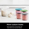 4Pcs/lot Ice Cream Pints Cup, Ice Cream Containers with Lids for Ninja Creami Pints NC301 NC300 NC299AMZ Series Ice Cream Maker 5