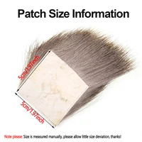 Natural Dyed Deer Hair for Dry Fly Streamers 4