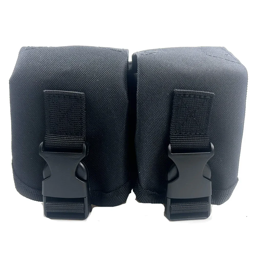 Description Picture 4 of itemMolle Single Double Frag Grenade Pouch EDC Tool Bag Outdoor Hiking Hunting Airsoft Mag Holster Waist Bags M67 LBT Vest Pouches