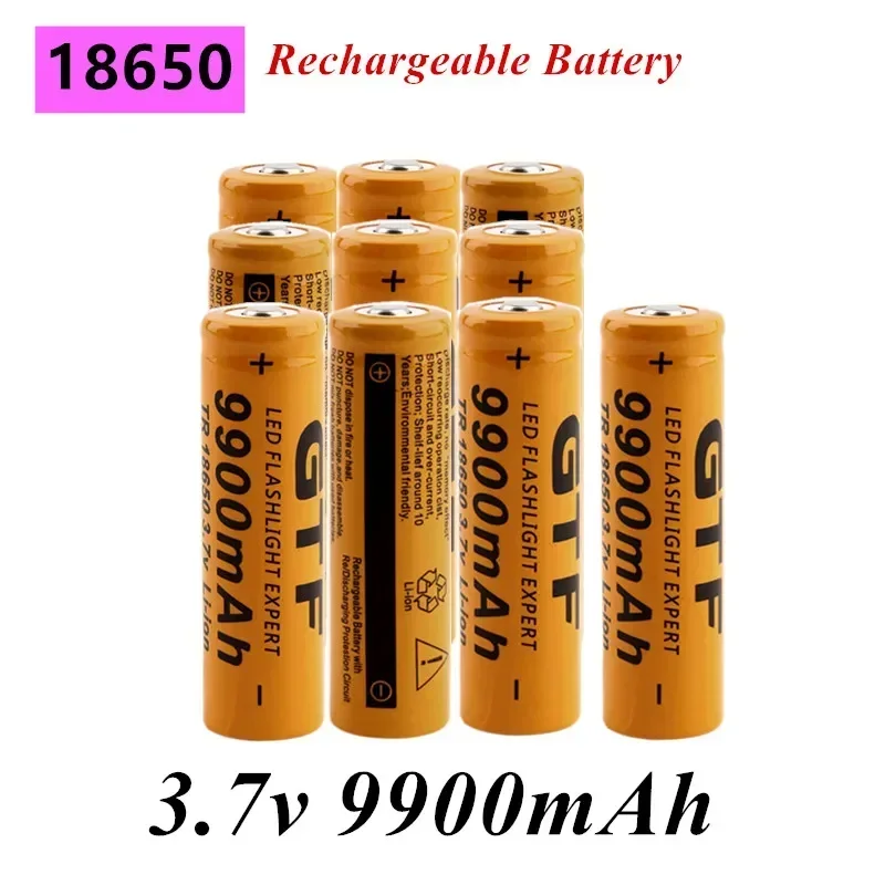 Lot de 2 à 20 batteries rechargeables 26650 3.7V 5000mAh Li-ion