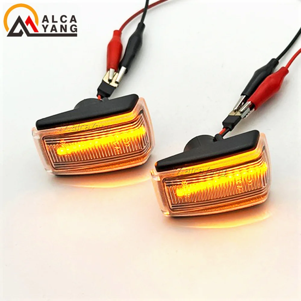 2Pcs LED Side Marker Fender Blinker Turn Signal Lights For Volvo 850 V40  V70 S40 240 740 C70 940 S70 S90 960 760 780 260 Canbus - AliExpress