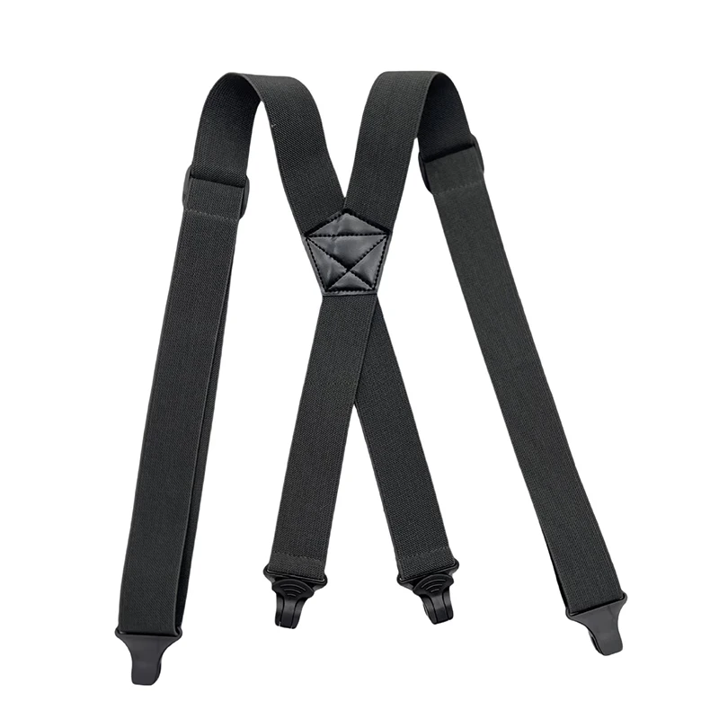 4 Strip X-Back suspenders detail