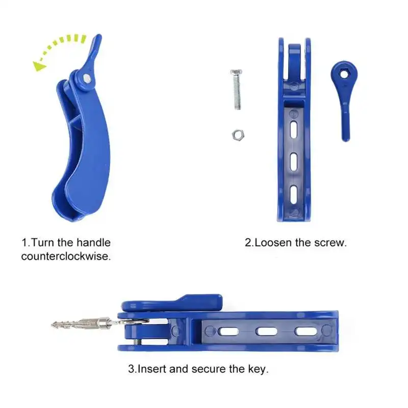 Key Turner Aid Holder with Grip Door Opening Unlock Assistance Turning Aid Tools for Arthritis Hands Mobility Elderly Disabled Key Turning Aid