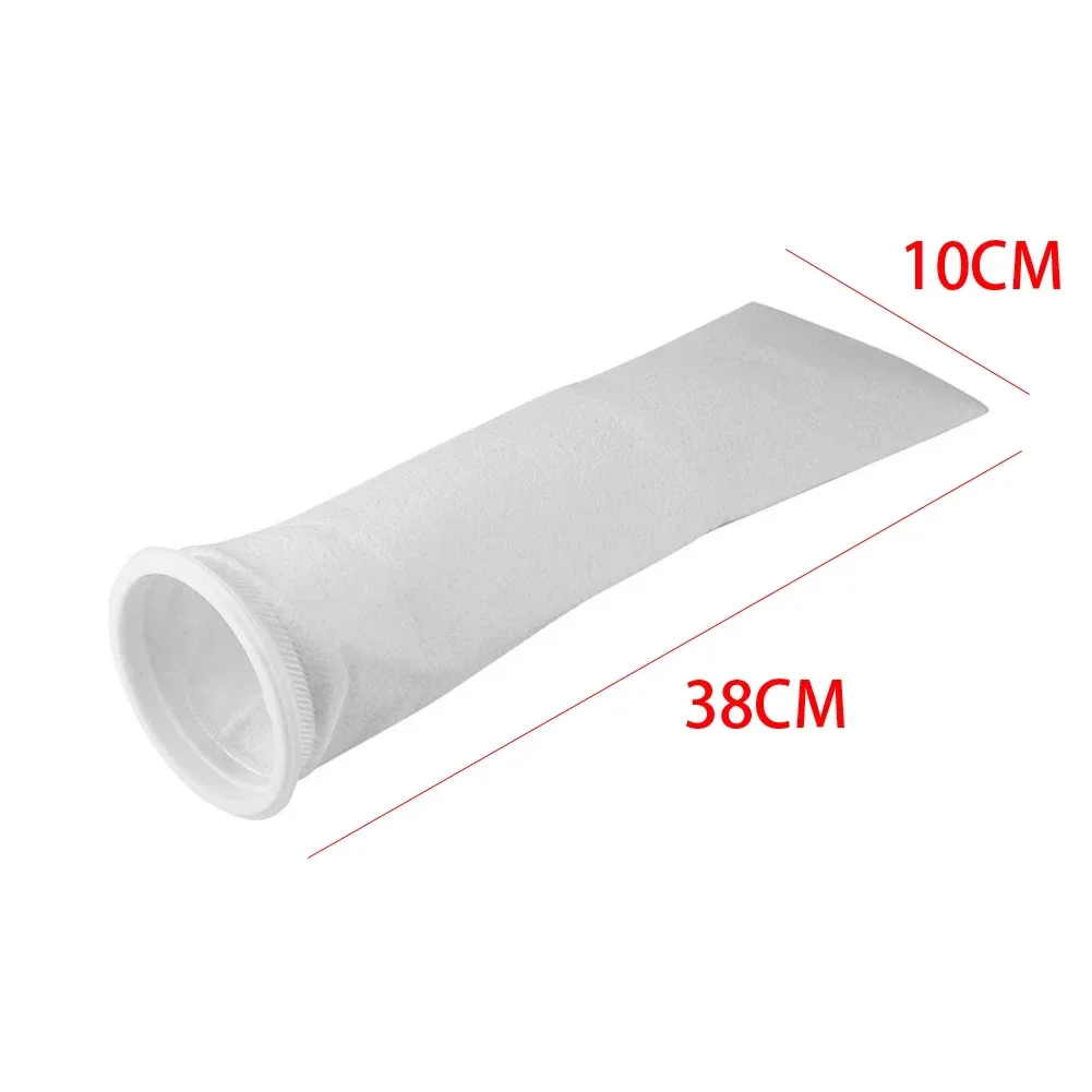 Calza Filtrante 100 Micron Per Acquari/Piscine - 18x45 Cm, Polietilene, Riutilizzabile - Foto 2