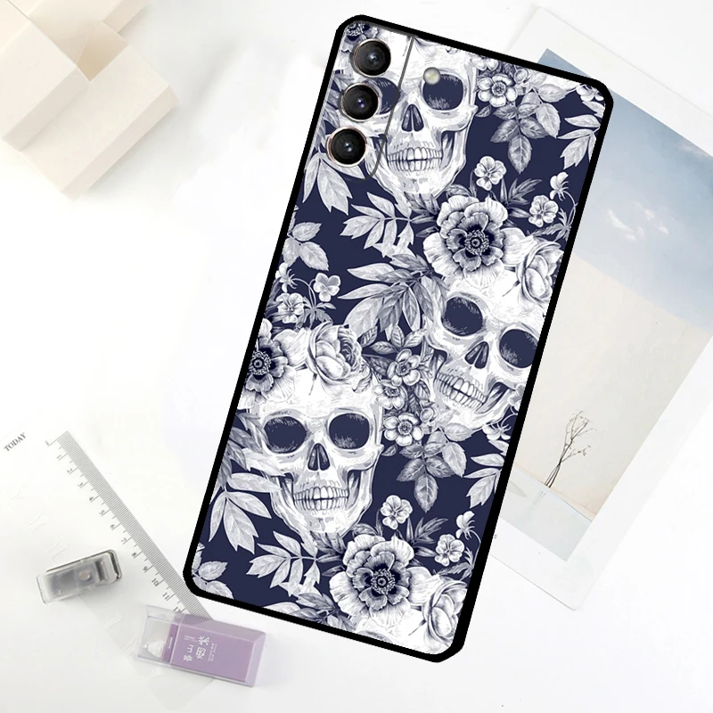 Gothic Horror Skull Phone Case Cover