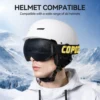 COPOZZ Magnetic Ski Goggles Men Women UV400 Protection Anti-Fog Ski Mask Outdoor Sport Snowboard Skiing Eyewear Adult 6