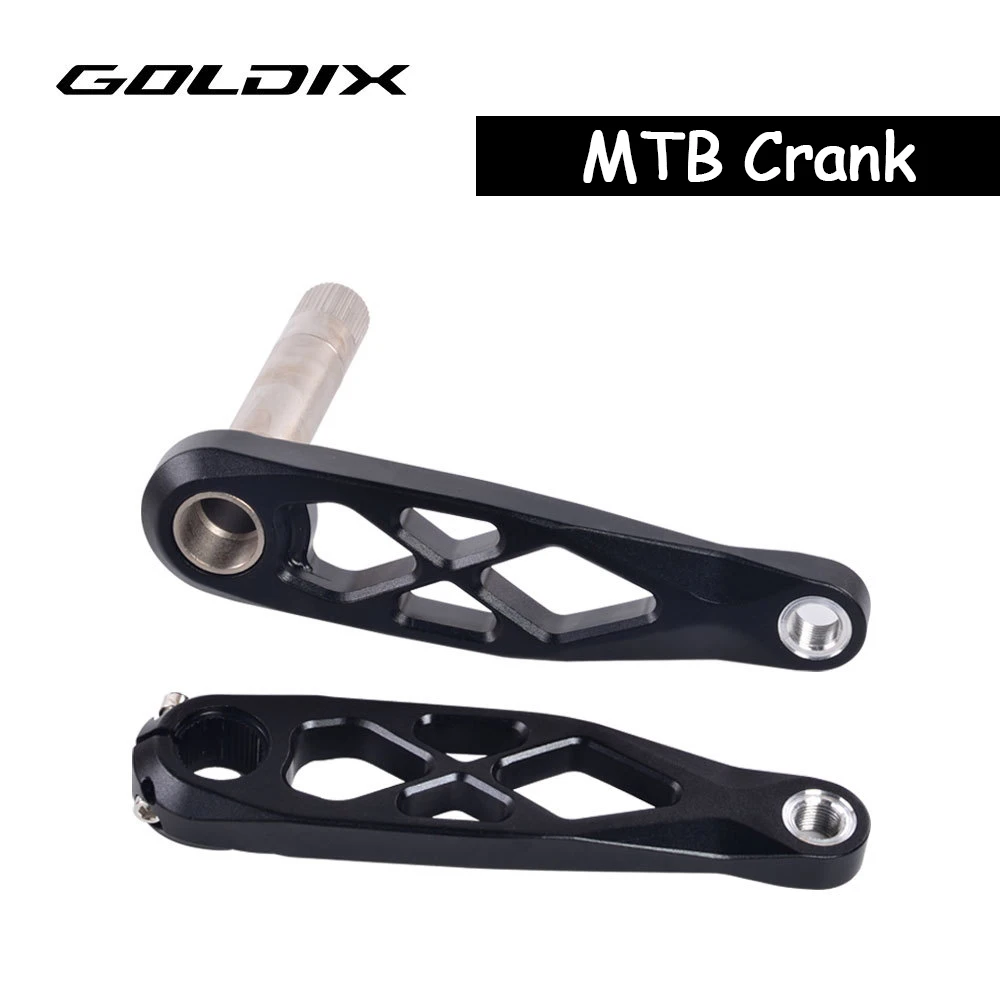 GOLDIX MTB Crankset 165mm 170mm 175mm Bb68 Bottom Bracket BSA 24mm