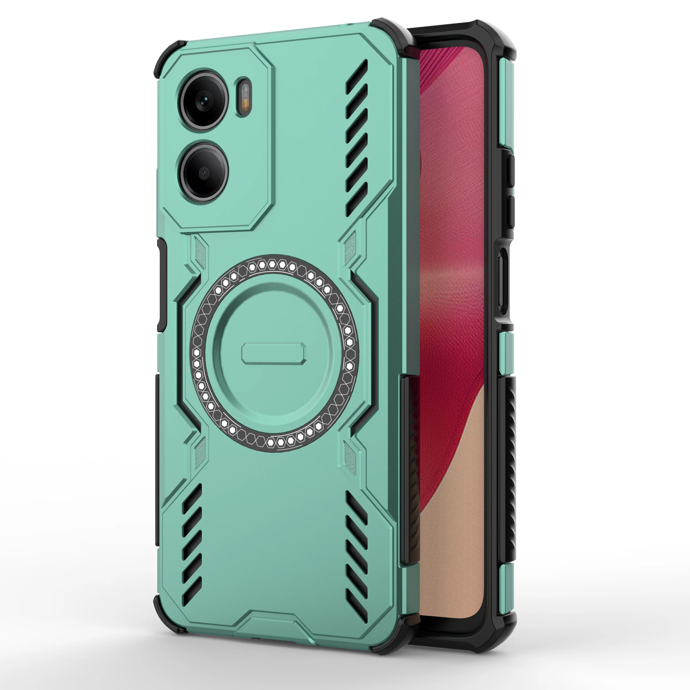 Heat Dissipation Magnetic Shockproof Protective Case with Matte Finish