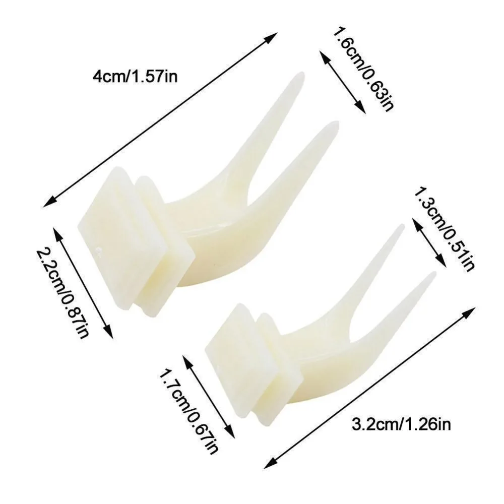 Pet Product Plastic Fruit Fork For Bird Parrot Macaw Feeder Accessories