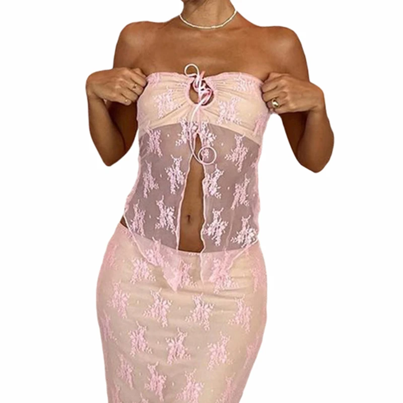 Y2k - Tops de corsé sin tirantes de verano blancos con hombros descubiertos para mujer, top de tubo sin mangas, ropa de corpiño ajustada sexy