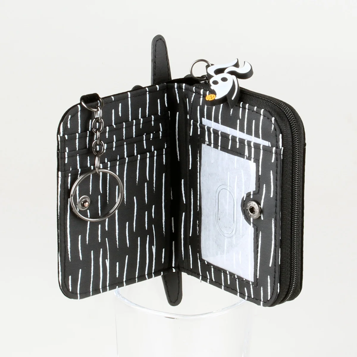 High quality luminous women's wallet, stylish personalized card clip Halloween gift