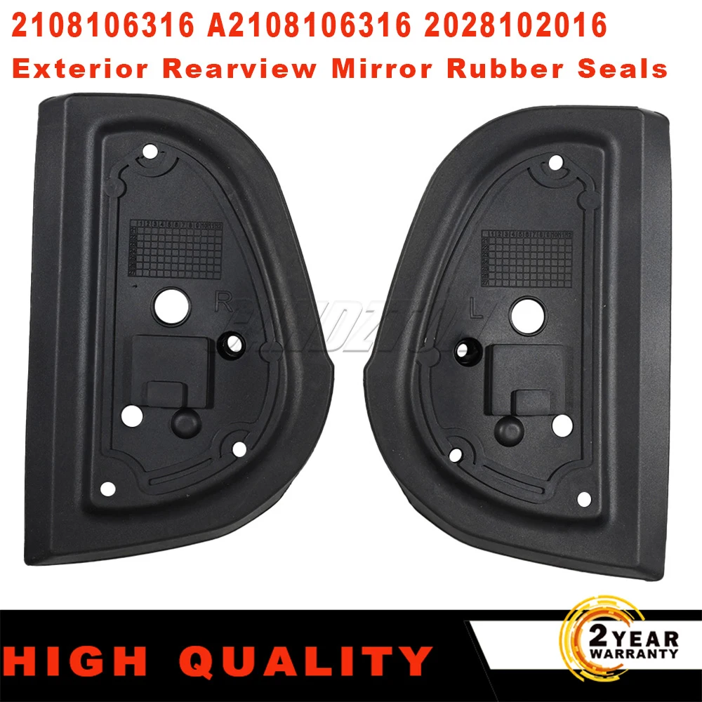 

For Mercedes Benz W140 W210 W202 Rearview Mirror Rubber Cushion Ring Sealing Parts Rubber Gaskets Seals 2108106316 2108106416