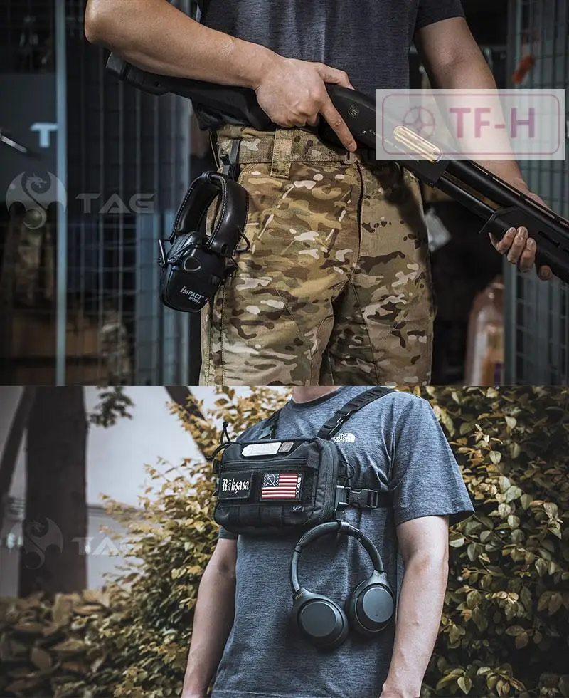 Magnetic Hanging Clip Quick Release Headset Hang Buckle Hook BeltHolder Multi-Function Hunting Outdoor Accessories tactical belt holster clip tactical waist hanging buckle