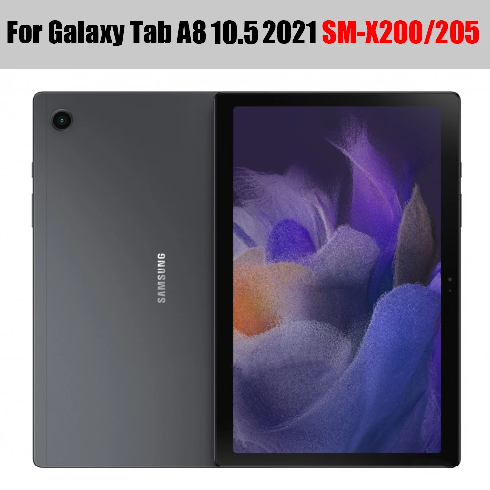 Tablet Tempered glass film For Samsung Galaxy Tab A8 10.5" 2021 Scratch explosion Proof Anti fingerprint 2 Pcs SM-X200 SM-X205 6