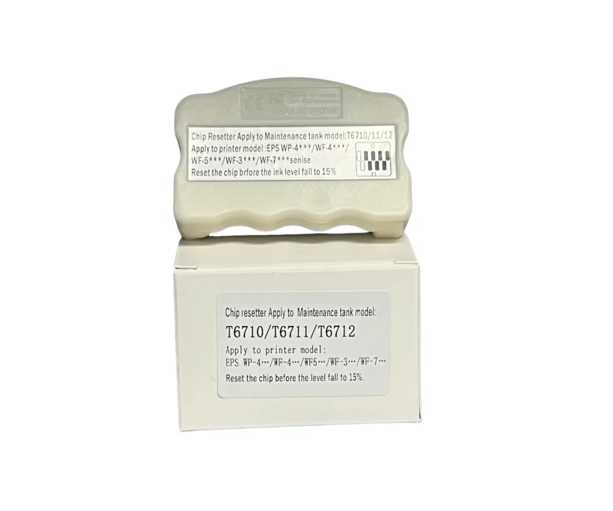T6710 T6711 Waste Ink/Maintenance Tank Resetter For Epson WP-4010 WP-4020 WP-4023 WP-4090 WP-4520 WP-4530 WP-4533