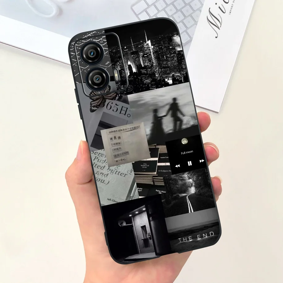 Popular Tulip Cartoon Slim Soft Silicone Matte TPU Cover